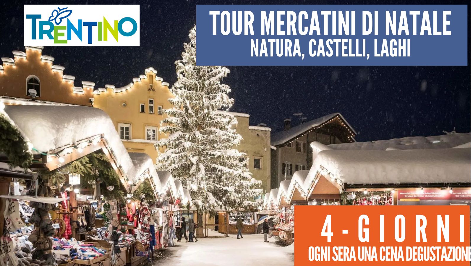 Tour Mercatini di Natale & Castelli: Capodanno