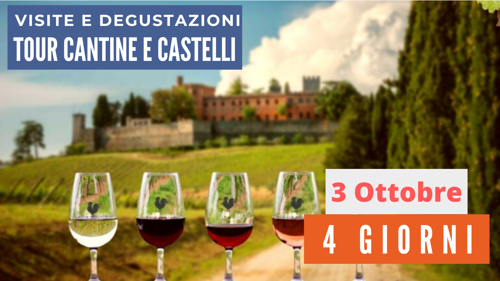 Tour dei Cantine e Castelli 15 Ottobre 2025