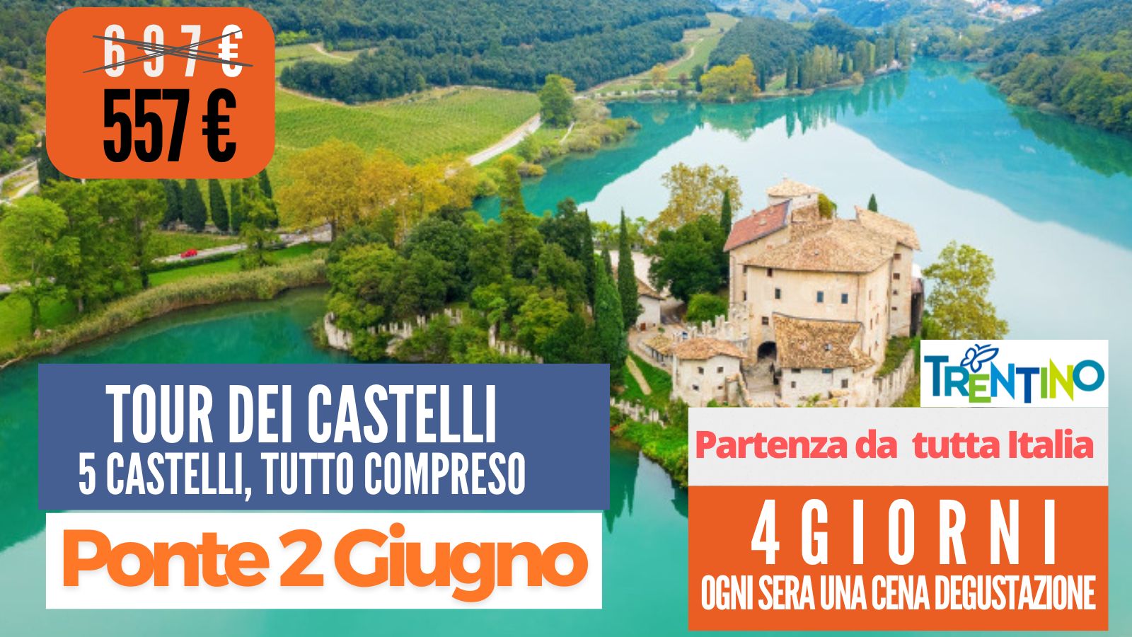 Tour dei Castelli Ponte 2 Giugno 2025