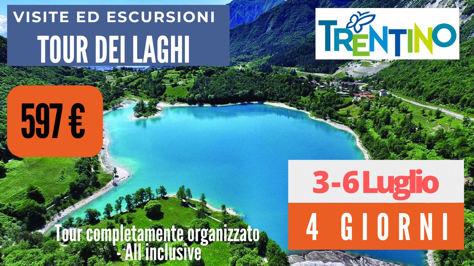 Tour dei Laghi 3 Luglio 2025