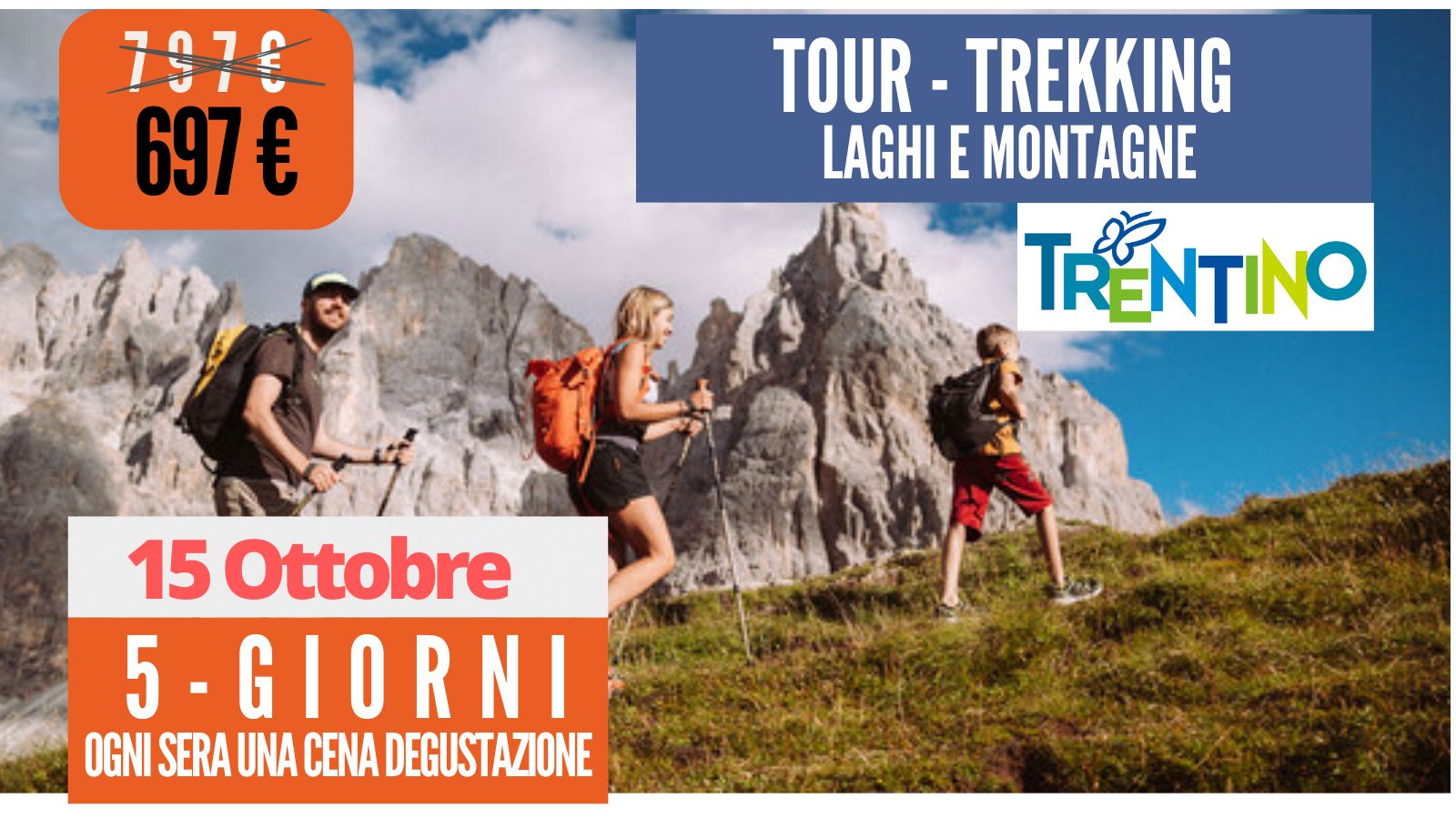 Tour - TREKKING  laghi e montagne