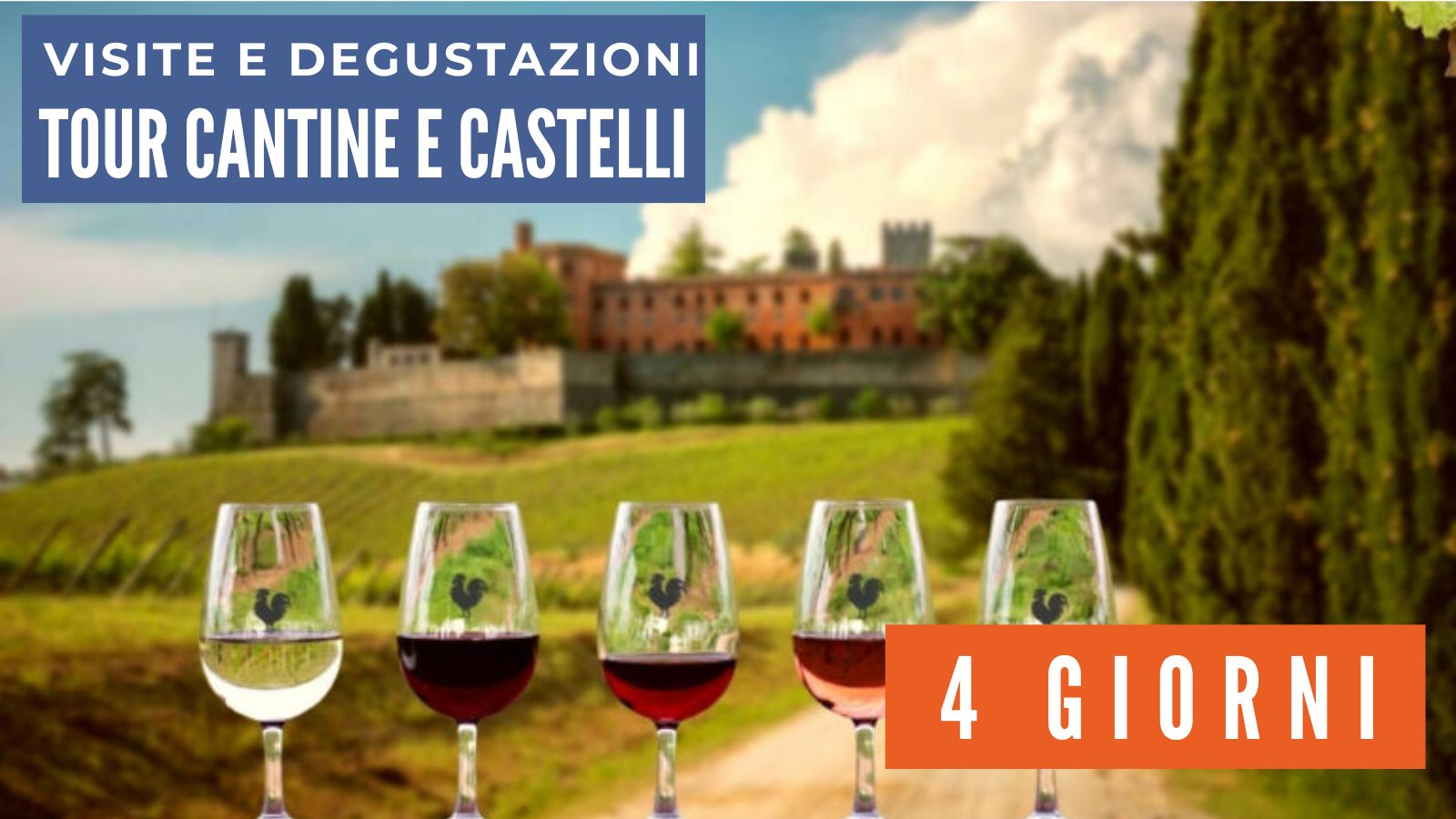 Tour dei Cantine e Castelli Giugno 2025