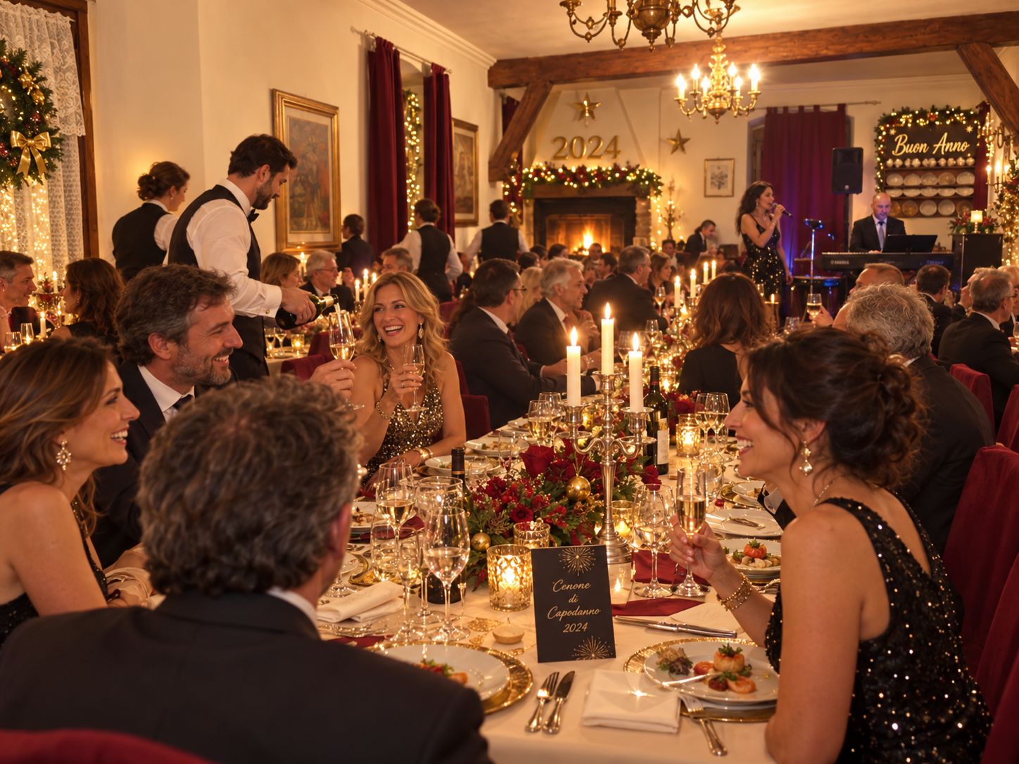 Cenone di Capodanno con musica